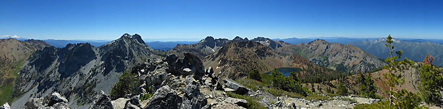 View from Seligo Peak