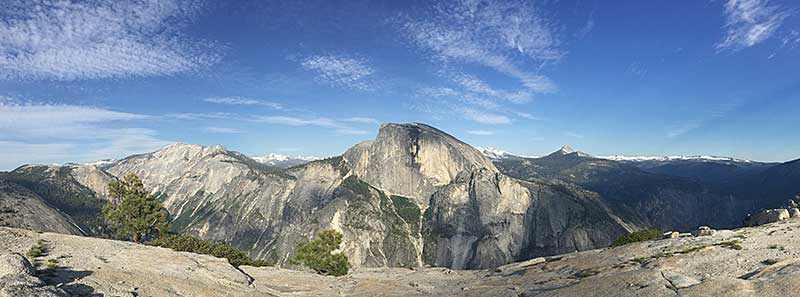 Panoramic View from the top of North Dome