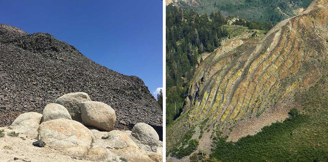 Interesting Geology in Carson Iceberg Wilderness