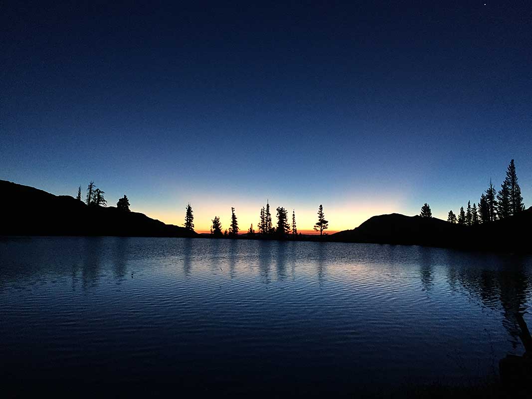 Dawn at Lost Lakes