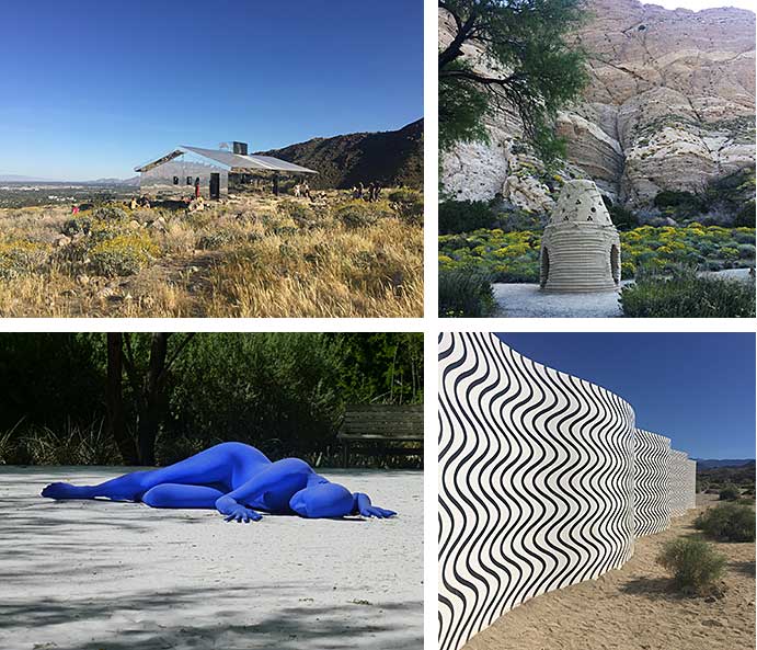 Desert X artworks 2017