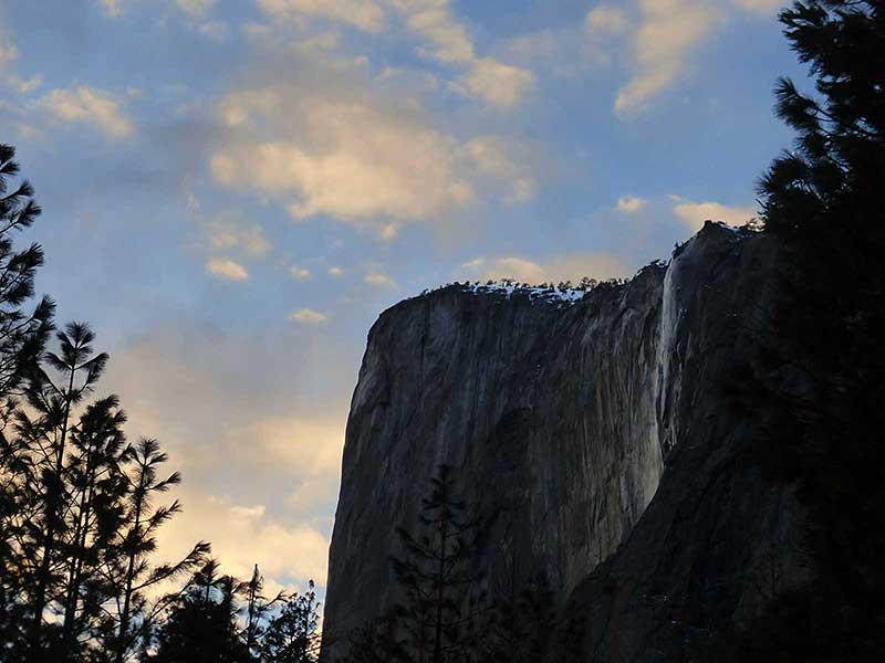 Horsetail Falls - Not!