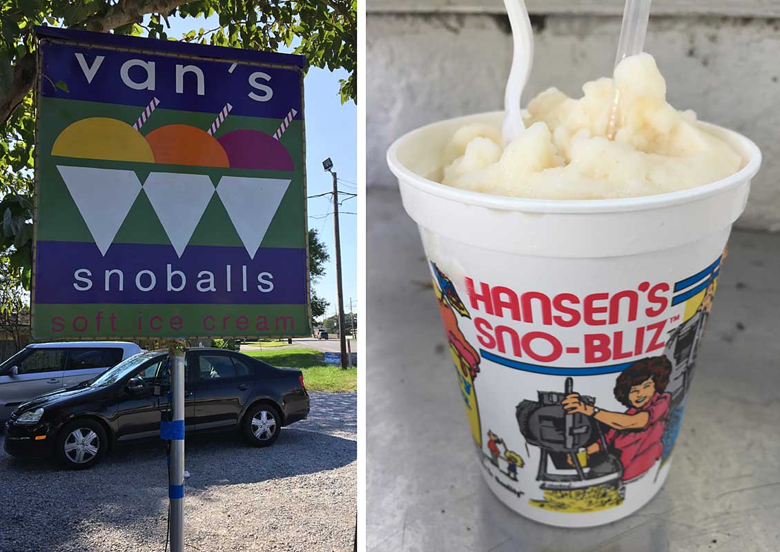 New Orleans Snoballs