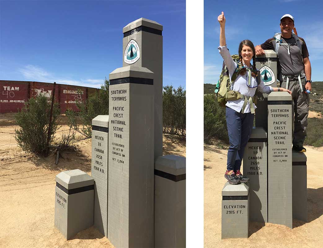 Southern Terminus of the Pacific Crest Trail