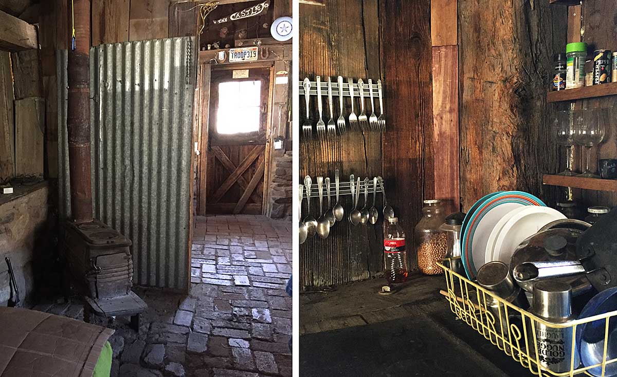 Interior of The Castle in Panamint City