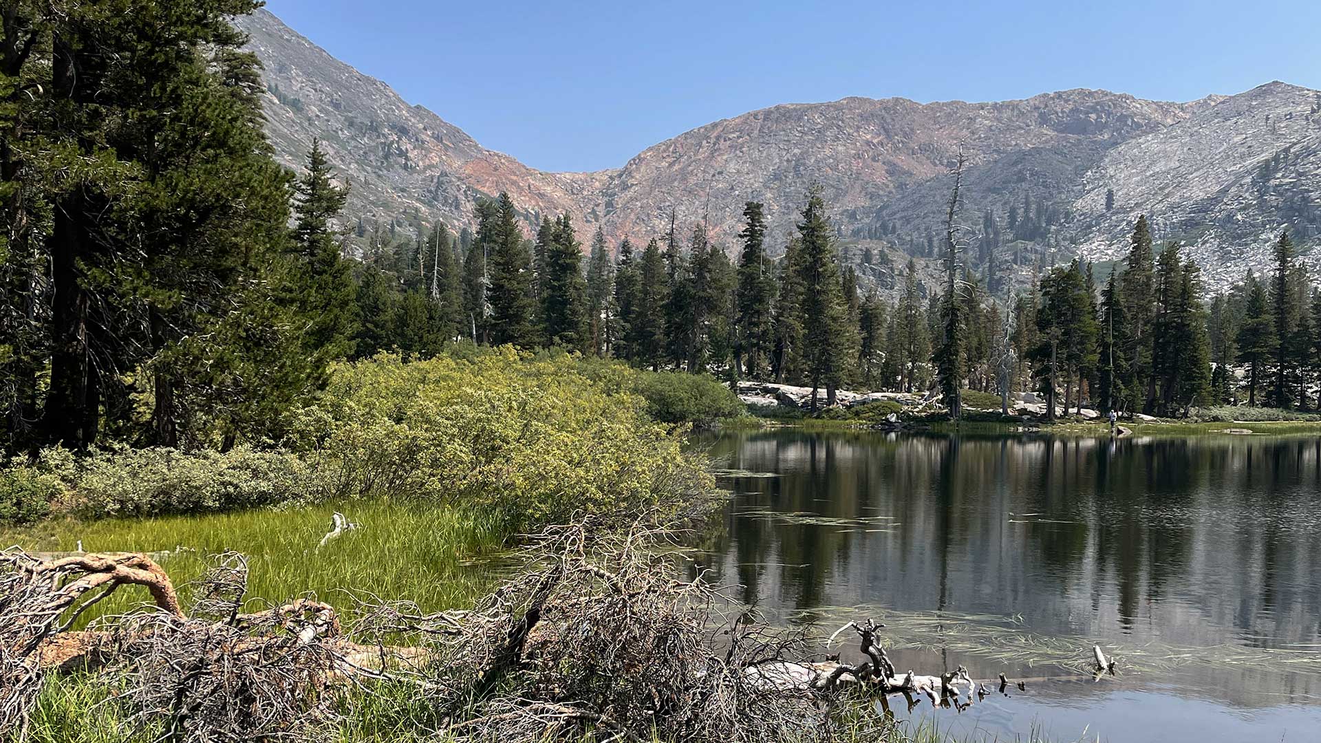 Maud Lake and Rockbound Pass