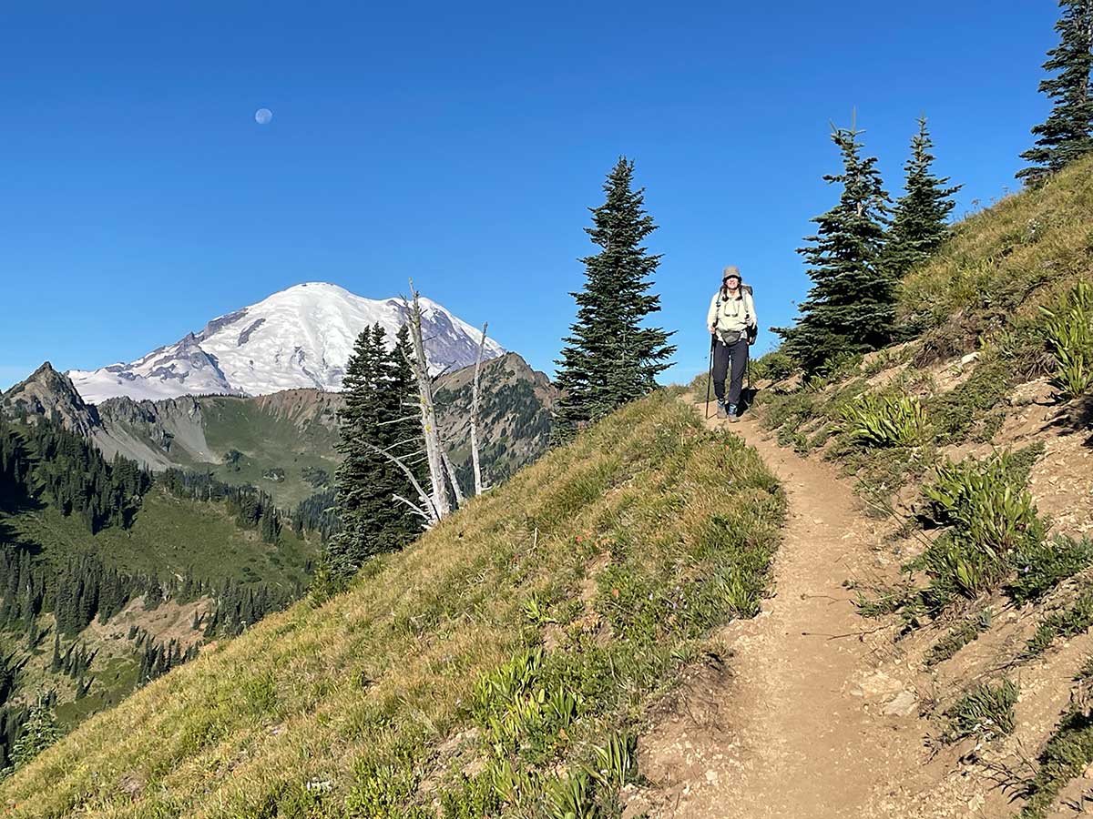 Mt. Rainer from the PCT near White Pass