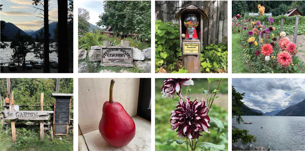 Photo montage of Stehekin