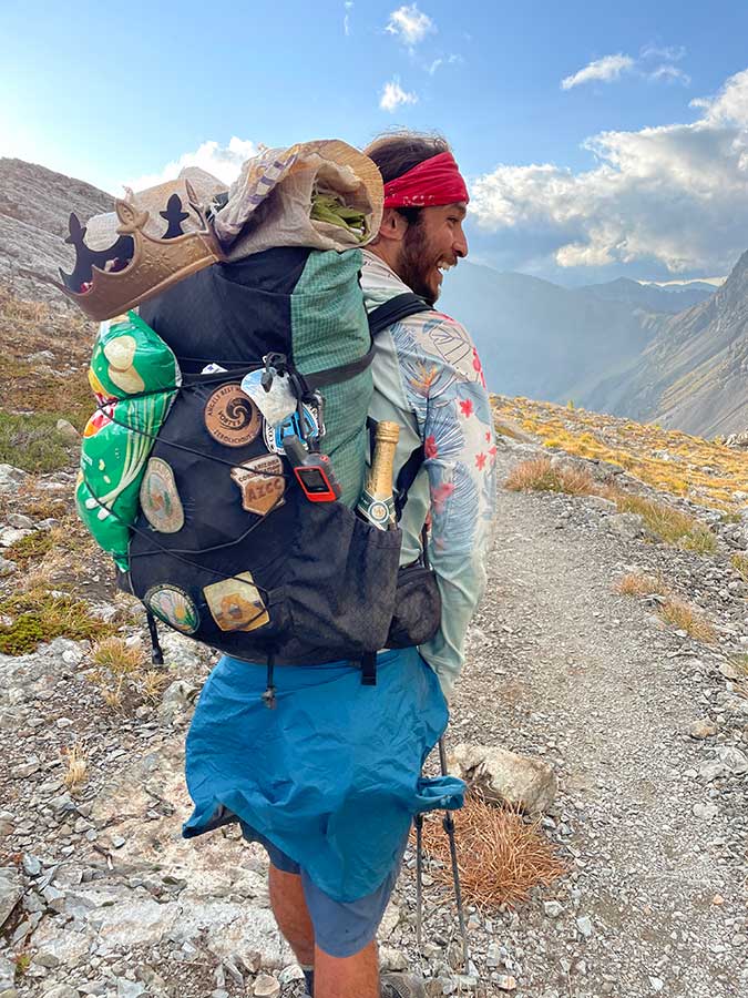 Triple Crown hiker Eager Beaver