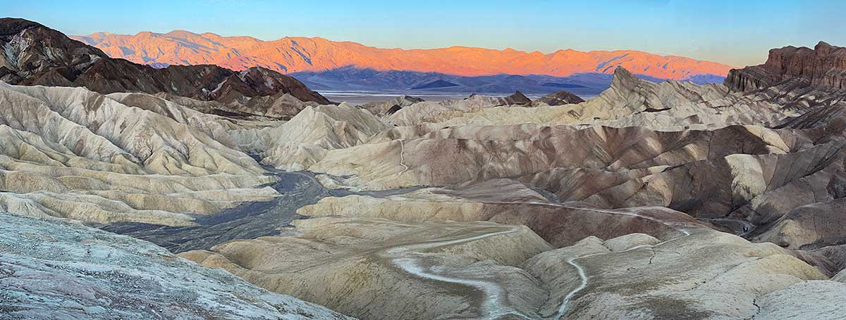 Sunrise at Zabriskie Point