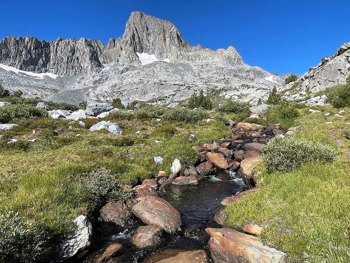 Meadows on the way up to Garnet Pass