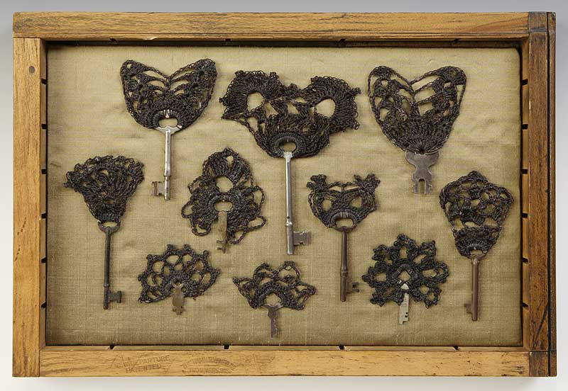 Bette Levy - Traveling Merkin Salesman's Display Case