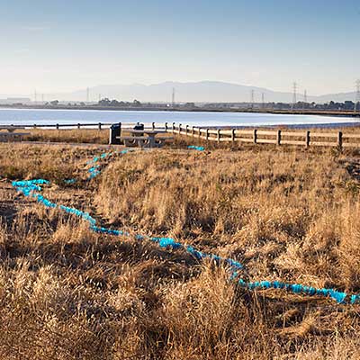 Thumbnail image for Temporary Land Art Installation at Cooley Landing