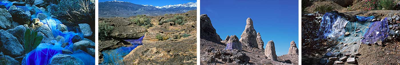 Thumbnails for Land Art from Mono Lake to Death Valley ©2000 Linda Gass