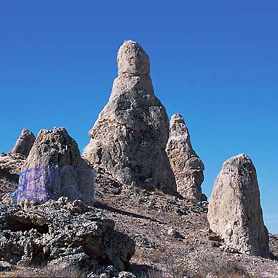 Thumbnail image for Land Art Installation in Trona Pinnacles