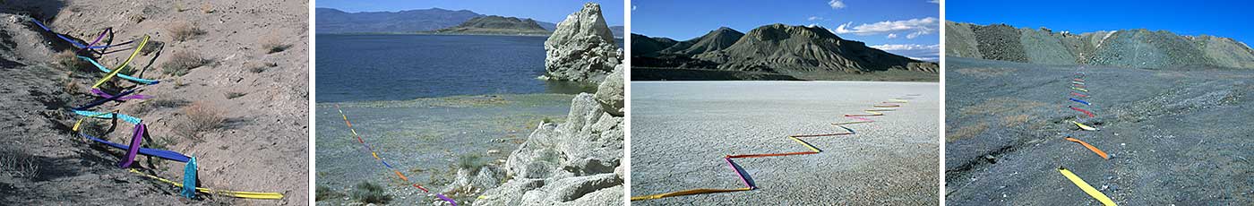 Thumbnails for Land Art from Ancient Lake Lahontan ©2001 Linda Gass