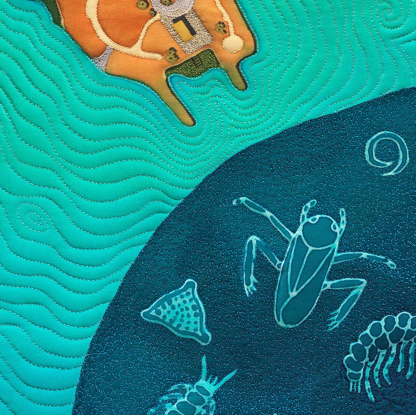 Detail image of Cooley Landing: Life in Water ©2015 Linda Gass