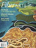 Cover of FiberArts Magazine