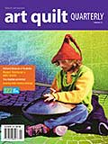 Cover of Art Quilt Quarterly January 2021