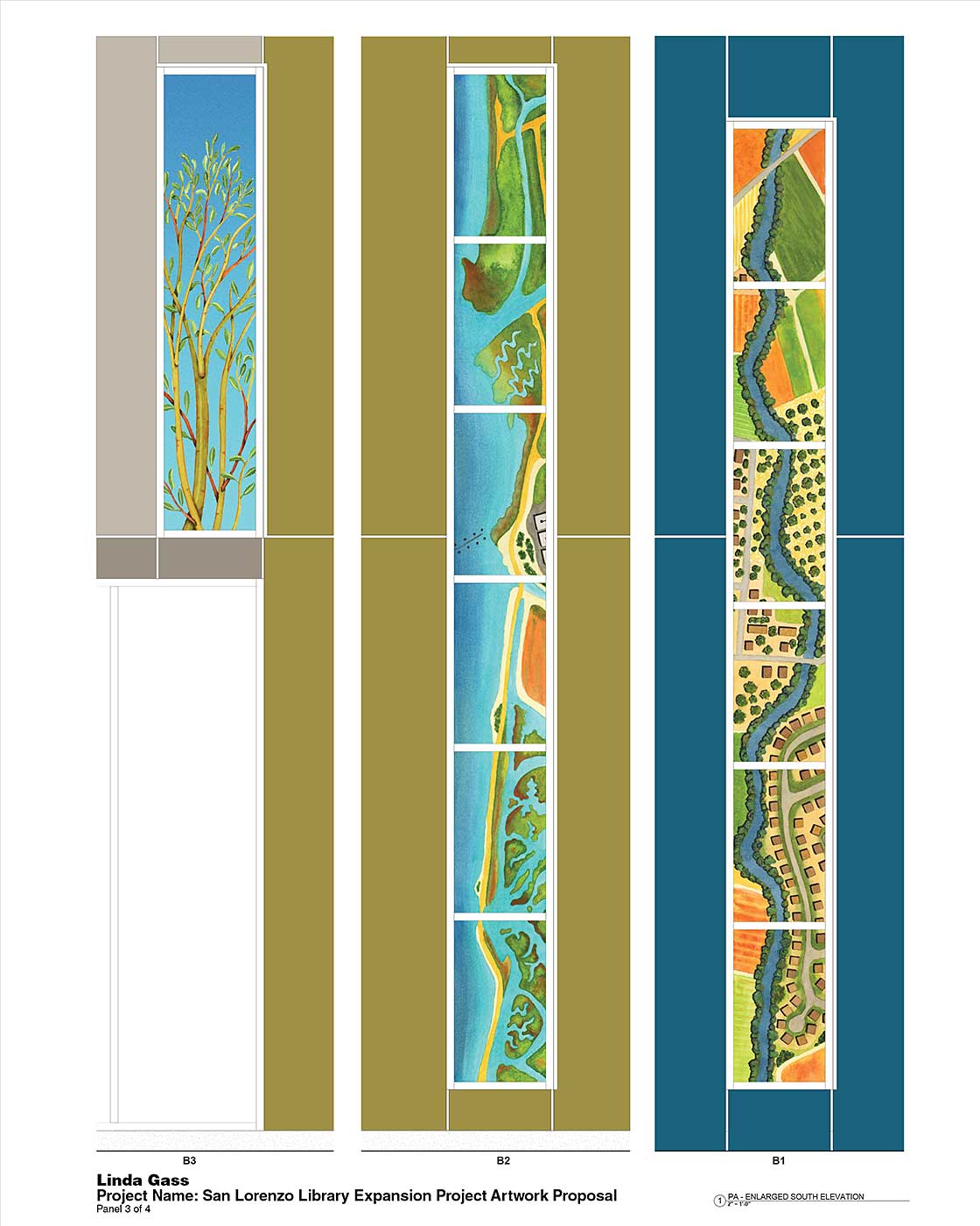 Page 3 of Design Proposal for San Lorenzo Public Library