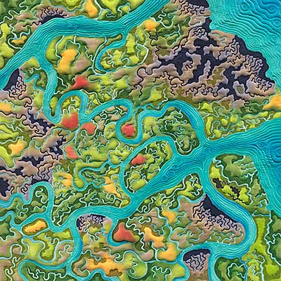 Wetlands Dream Revisited ©2008 Linda Gass