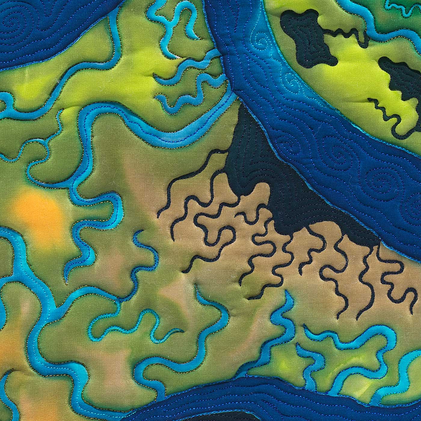 Detail image of Wetlands Dream ©2006 Linda Gass